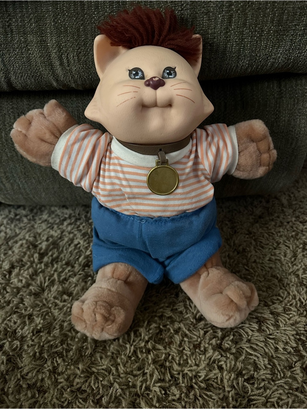 CPK koosa with Blue Shorts and Striped Shirt
